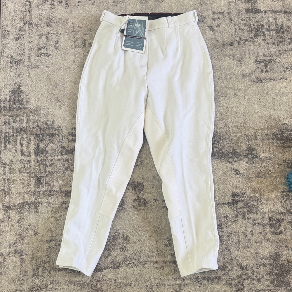 Women’s White On Course Equestrian riding Pants